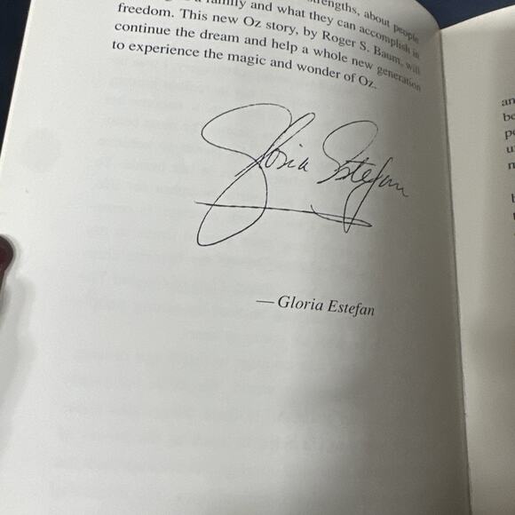 The Lion of Oz and the Badge of Courage by Roger S. Baum 1st Edition Signed - Picture 6 of 7